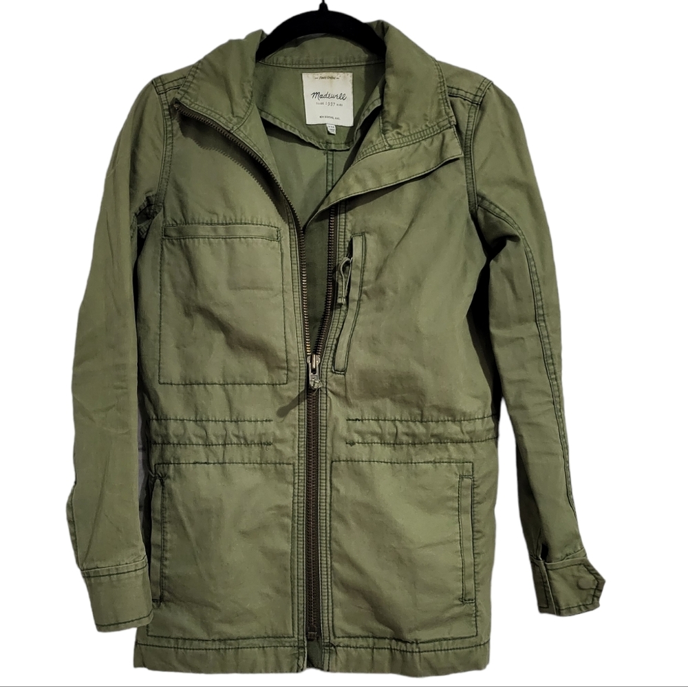 Madewell Utility‎ Jacket Olive size XXS
